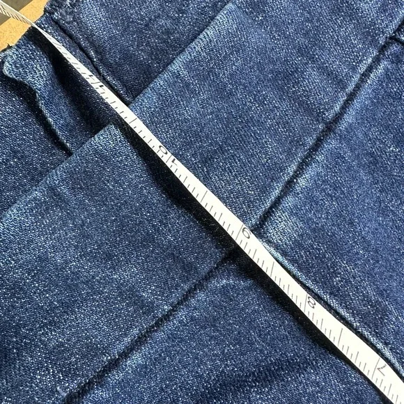 J.CREW RE-IMAGINED Women's 26 Pintuck Skinny Flare Back Zip Night Sky Wash Jeans - Picture 14 of 16